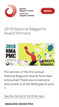 Mobile Screenshot of magazine-awards.com